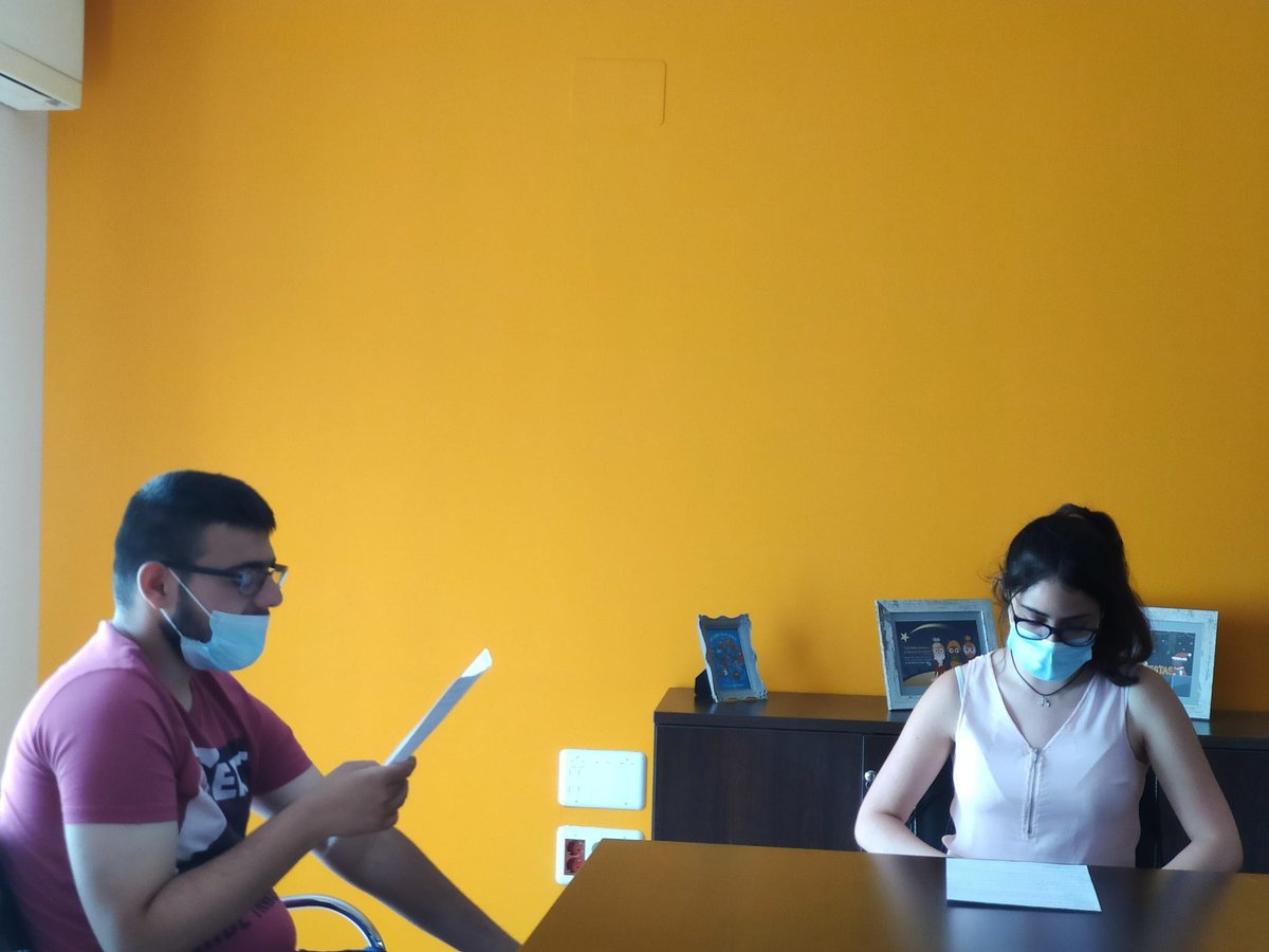 Hoy en el programa 1a1 de fundación ONCE de refuerzo de la empleabilidad, hemos realizado unos role play de entrevistas
#miproyectoelempleo #feafesempleo 
<a href="/Fundacion_ONCE/">Fundación ONCE</a>