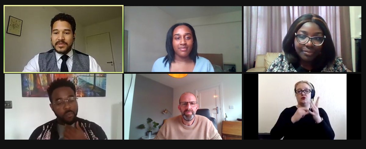 vanessa_opines's tweet photo. Great to hear all the initiatives at @HarvardComms as part of their efforts to #diversifycomms D&I training, BAME to Boardroom, Black History Month celebrations, involving all colleagues in creating a safe space for uncomfortable conversations & getting @blueprint_ed Bravo. https://t.co/9HM4SOFz6U