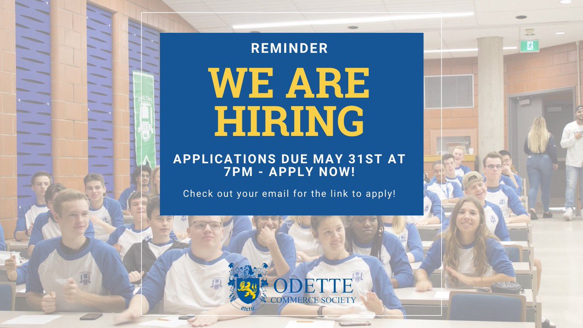 Odette Commerce Society tweet media