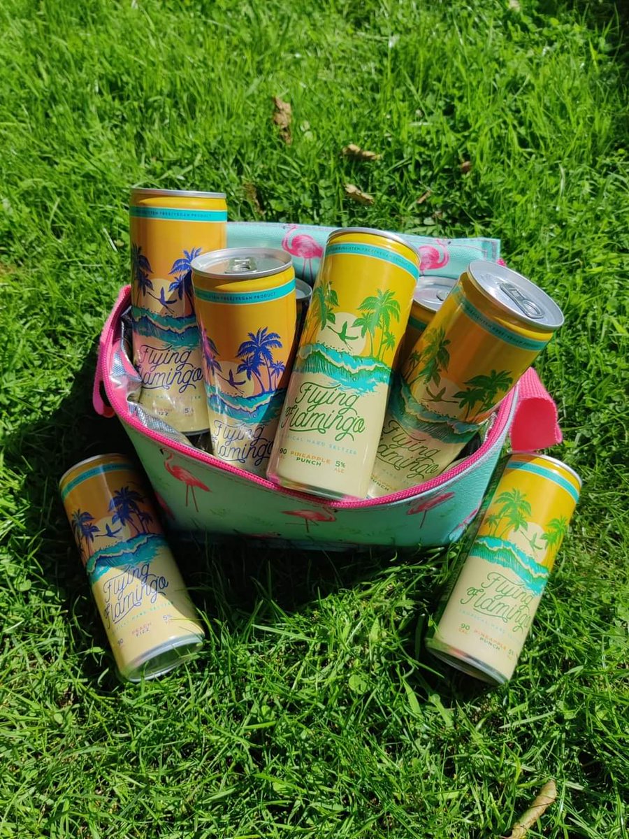 Make sure your cooler bag is stocked up with our Flamingo cans for the heatwave this weekend ☀️☀️
Pick up in your local <a href="/SuperValuIRL/">SuperValu Ireland</a> or <a href="/TescoIrl/">Tesco Ireland</a> stores nationwide! 

#flamingoselzter #flyingflamingo #hardseltzer