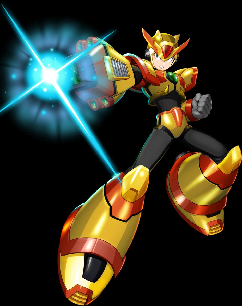 Dauntedx's tweet photo. A lot of people knock on the Gold armor( Hyper chip full) from X3. The BAF figure had the coloring right. Their official (left) color vs my Color (right) ( based on the figure) #hyperchip #goldarmor #megamanx https://t.co/OZ6x29lxcL