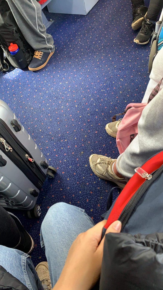 Shops, restaurants, cinemas etc have social distancing. Most businesses can ill afford it however it’s okay to pack people into a train? There is not enough seats and everyone is standing right next to each other. #JeremyVine