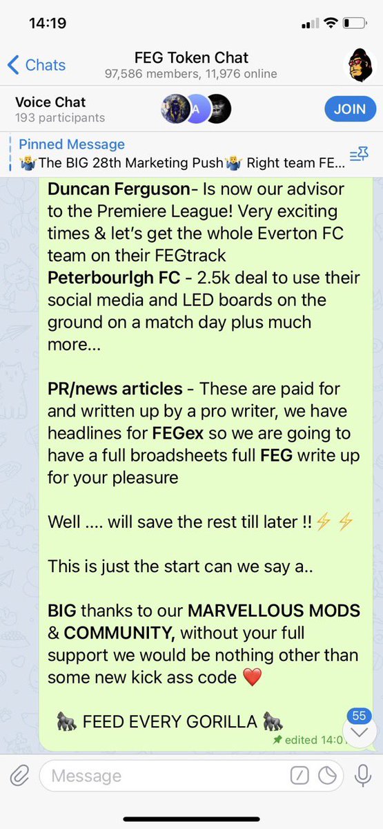 FEG (Feed Every Gorilla) tweet media