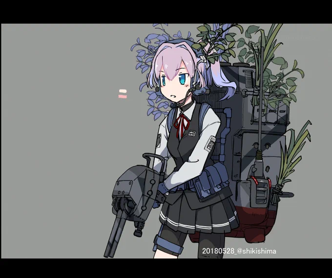 #見た人もなにか無言で駆逐艦をあげる 