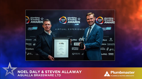 Aqualla__'s tweet photo. Wow, we're thrilled to be named as N.I's Best Supplier at the @plumbingmag Awards 2021 🥂
Well done to the entire team, and THANK YOU to our customers.
#PlumbingAwards #PHAwards2021 #TopSupplier #TeamAqualla
Hear what MD, Steven Allaway, had to say https://t.co/QdDd6sqKBh https://t.co/ON3q1GOw91