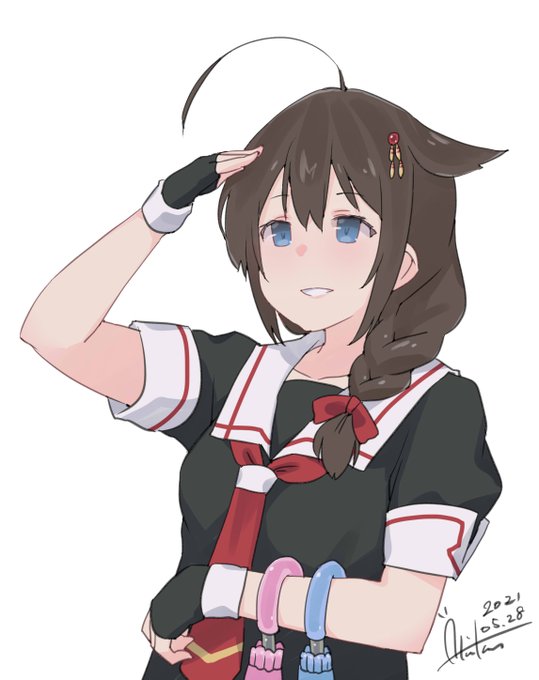 『いい雨だね…』
#艦これ #時雨 