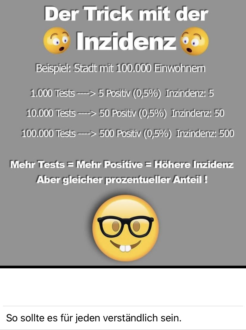 punktefrau's tweet photo. Darf ich euch eine Kostprobe aus unserer Kita-WhatsApp Gruppe geben? Der Corona leugnet erklärt warum Inzidenzen Mist sind #lachenoderweinen https://t.co/RmxpcrDInZ