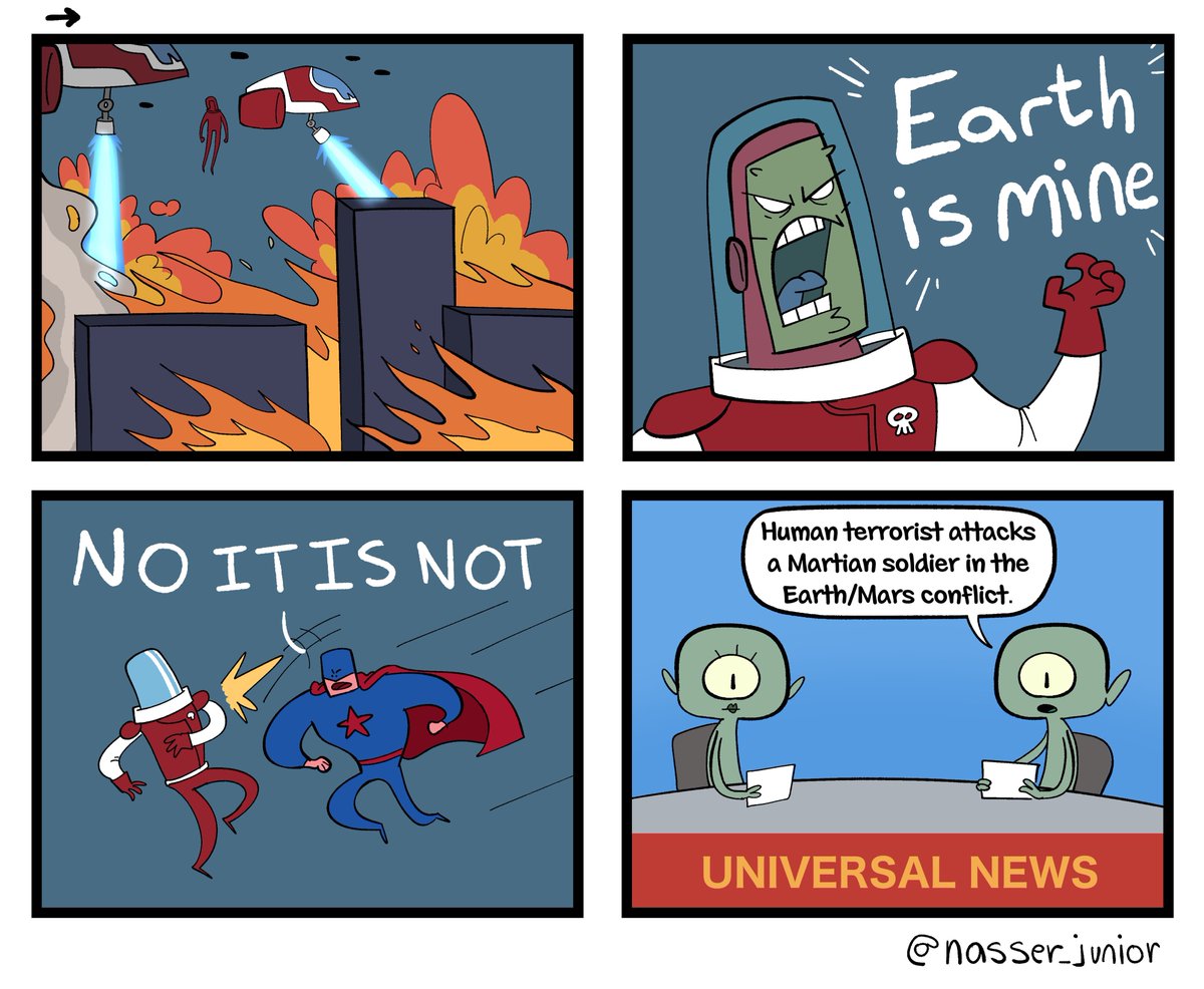 If they applied their own logic in their own movies. 