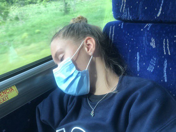 niceguymadison's tweet photo. @krummler thank you for catching this #gem of @niceguyjenna #sleepyhead #kindadead https://t.co/8xSdx8KT1A