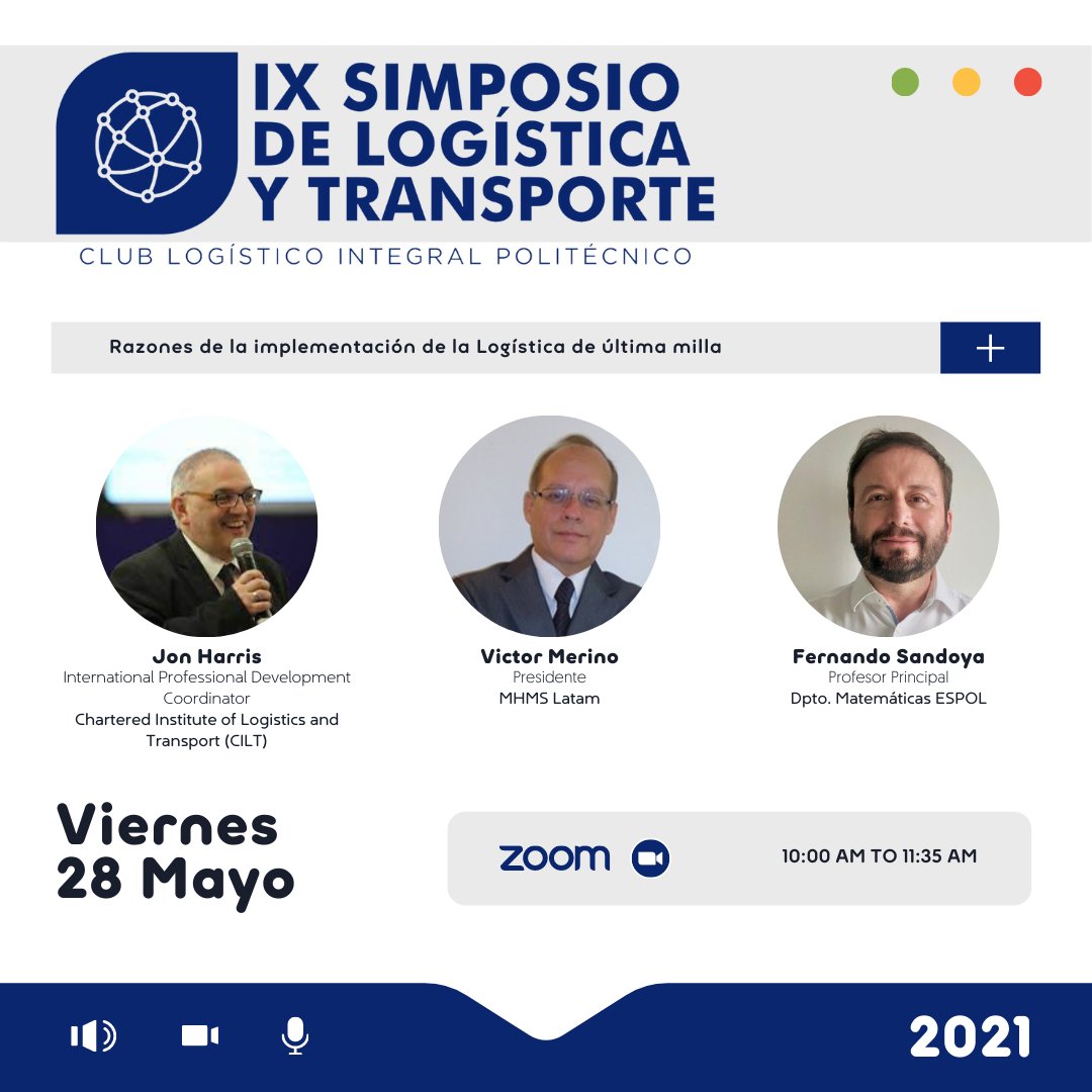 clip_espol's tweet photo. Buenos días compañeros!
Les compartimos la agenda del día de hoy 🗓
Esperamos que disfruten mucho el último día de Simposio con la Mesa Redonda que hemos preparado para ustedes!

Recuerden que pueden unirse desde ZOOM con el ID: 87691313944 🙌 https://t.co/Sqk1mGWsBN