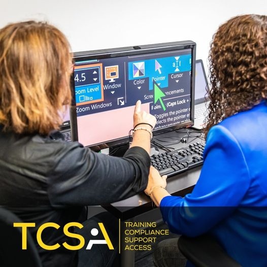 iyellowgroup's tweet photo. Our team is passionate about advancing the empowerment of persons with disabilities. We strive to provide support through Assistive Technology and solutions that foster independence. 

[Person assisting employee with assistive technology on desktop computer.] https://t.co/LUM9SsWKzQ