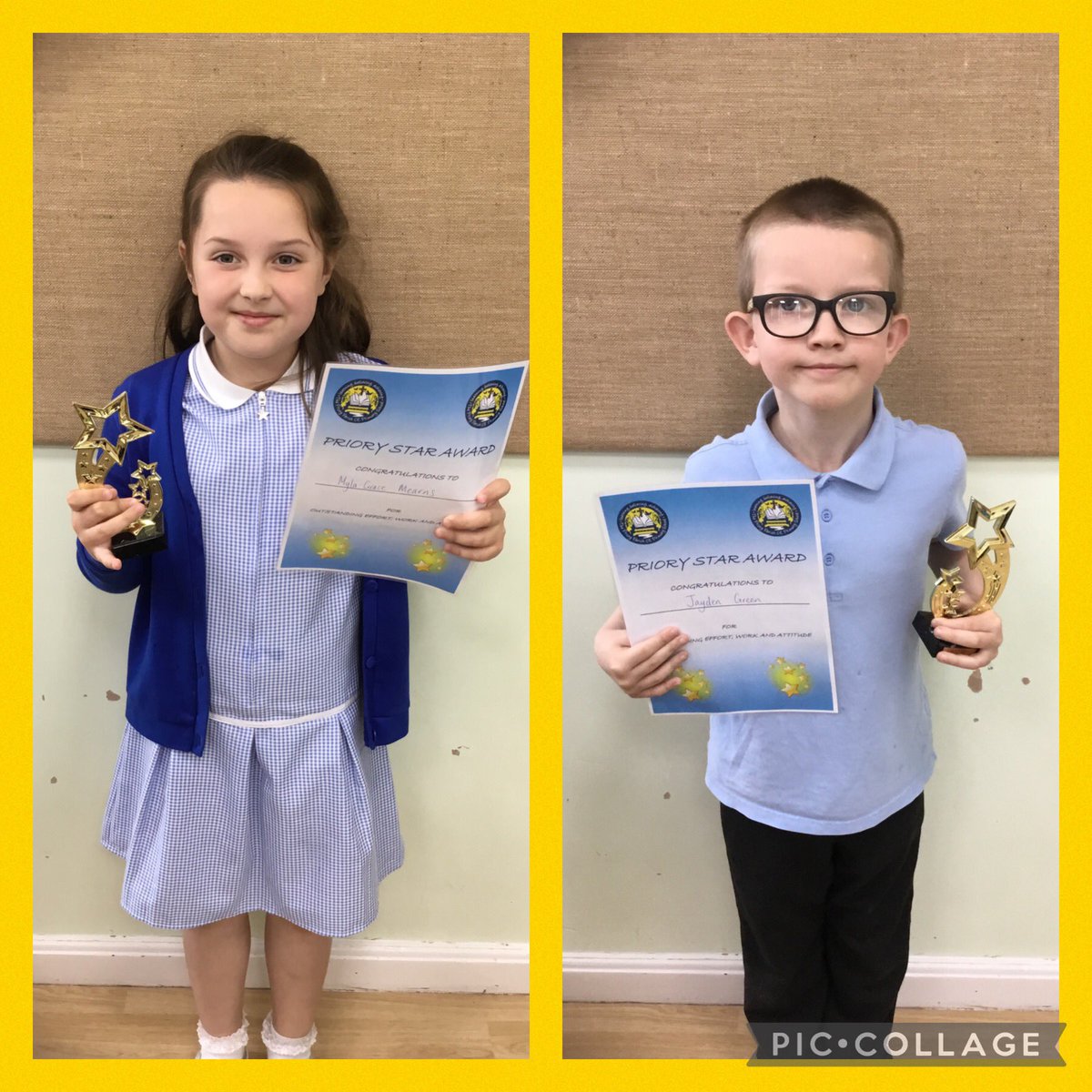 Congratulations to our Year 3 Star Award winners this half term!!