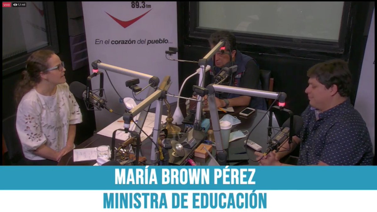 En entrevista para Radio Amor, <a href="/mariabrownp/">María Brown Pérez</a> señaló que en el programa "Puntos de Encuentro" trabajarán docentes voluntarios para tomar medidas específicas de la situación de los estudiantes. Lo más importante es saber su condición de bienestar. #EncontrémonosPorLaEducación