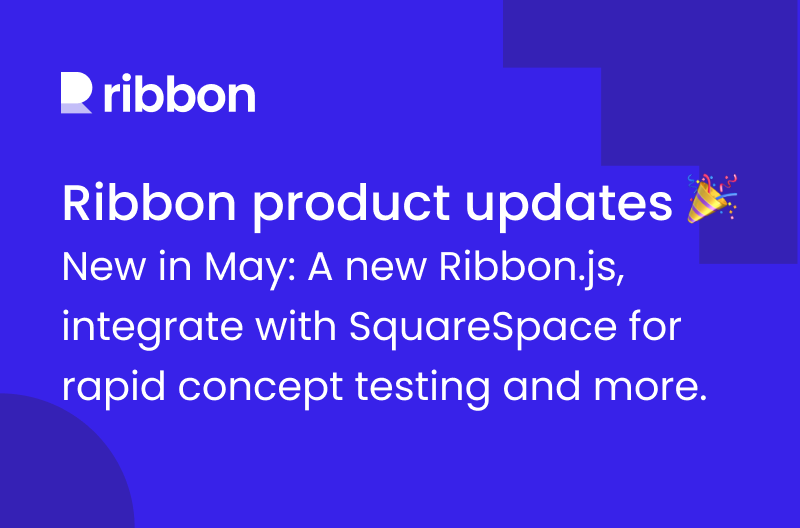 wonderinghq's tweet photo. May product updates are out in our new changelog!

A new version of Ribbon.js, a new guide for integrating Ribbon on SquareSpace websites and new tools for managing participant consent. 

More in our changelog: https://t.co/37CIDeCvOu https://t.co/Z4xzEhDR0m