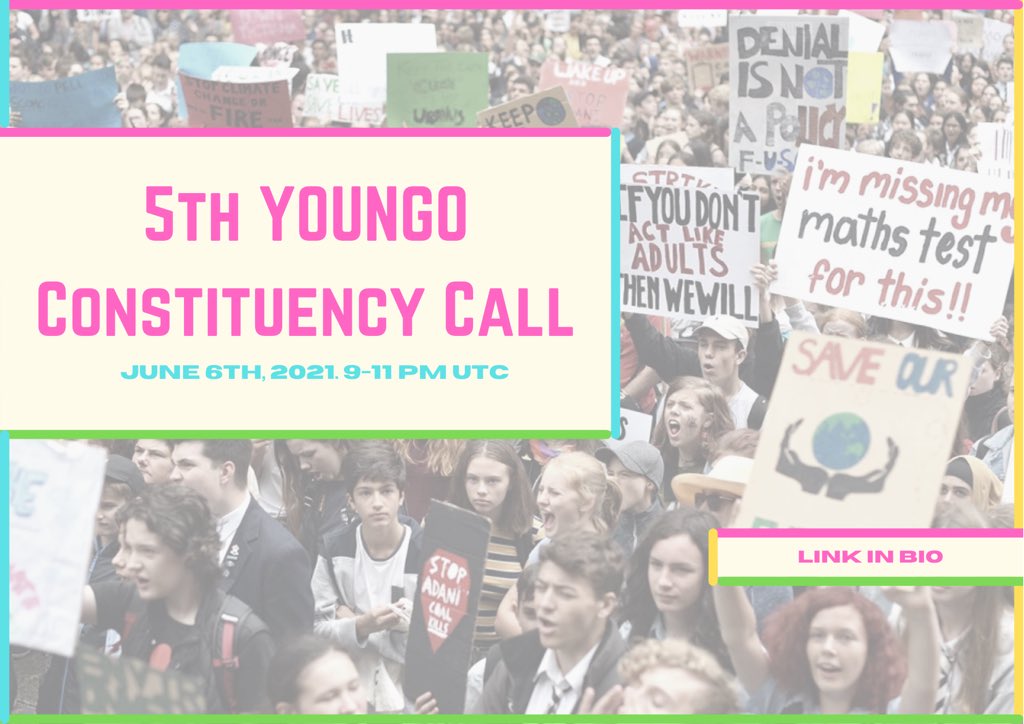 📣 Calling all #eco-warriors !  Join our Monthly Call to understand more about #YOUNGO and the amazing work our change-makers are doing! 🌏🌍🌎

Register via the Link in Bio ! 🎉