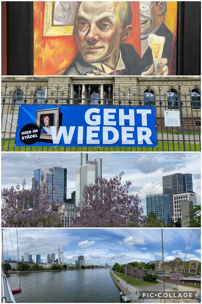 ElkeStei's tweet photo. Exploring Frankfurt - First time in the museums after many months. I ❤️ Frankfurt. #CommvaultRechargeDays https://t.co/osf6ZaQlWC