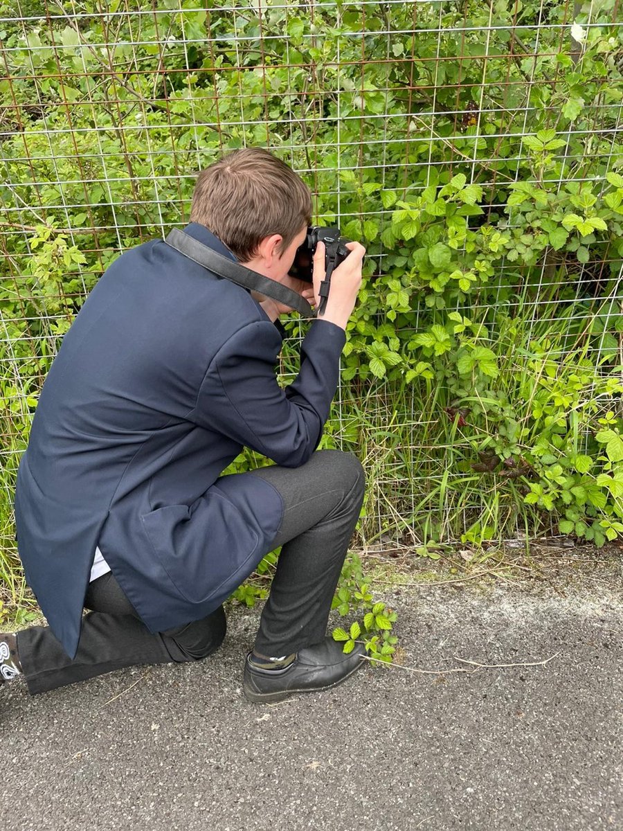 derbyhighbury's tweet photo. Year 10 students are shooting photographs looking at different textures, inspired by Aaron Siskins #EduArtsFest https://t.co/KMgIwV4xor
