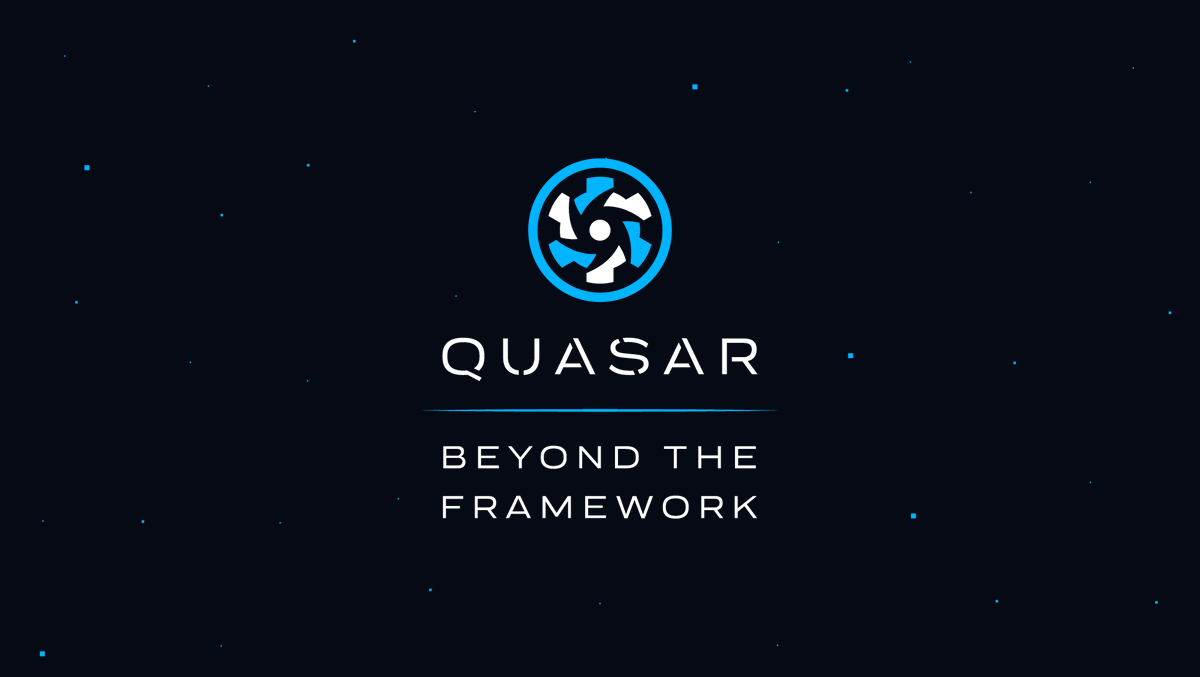 quasarframework's tweet photo. Ladies and gentlemen fasten your seatbelts, Quasar is taking off! Read more insight about our rebrand in the official press release.
https://t.co/tubfNky6sG
#QuasarFramework #Quasar #rebranding #dreamonkey https://t.co/K4l2snemWM