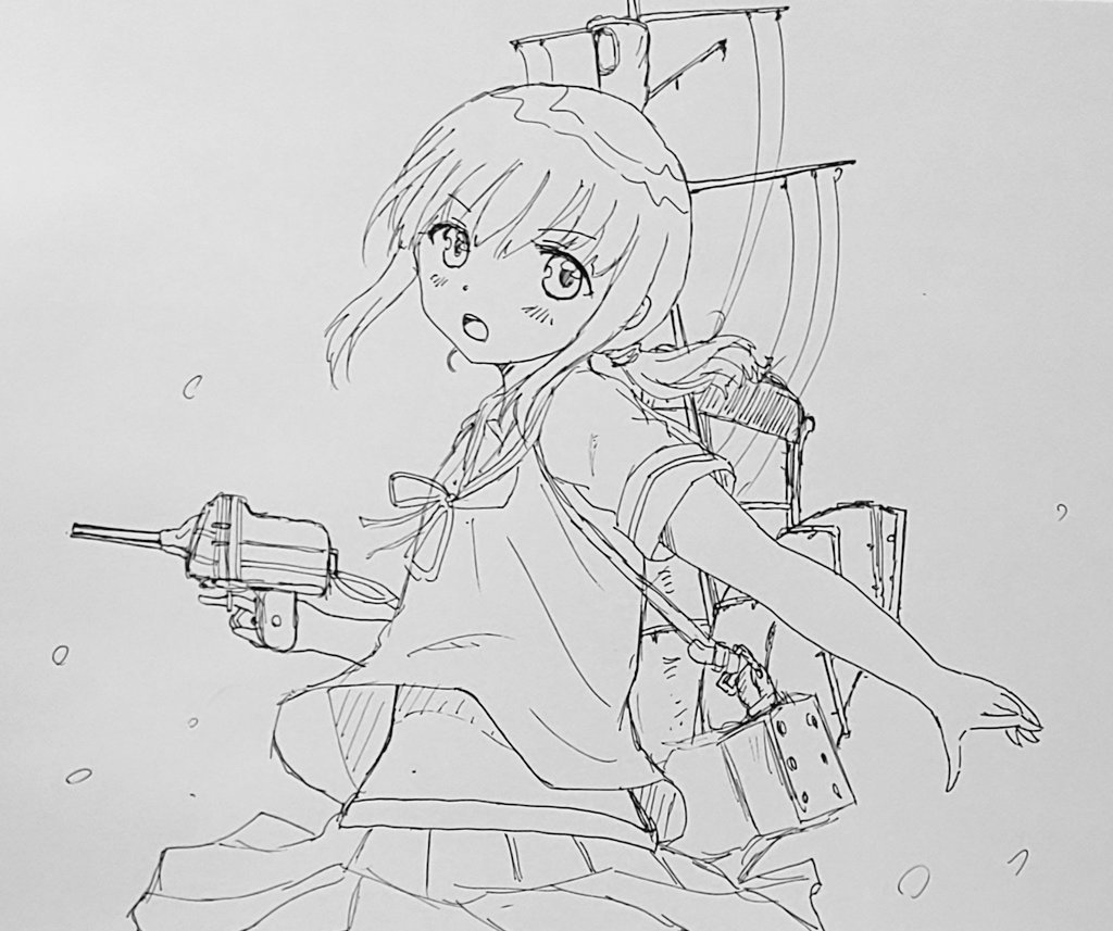 #見た人もなにか無言で駆逐艦をあげる 