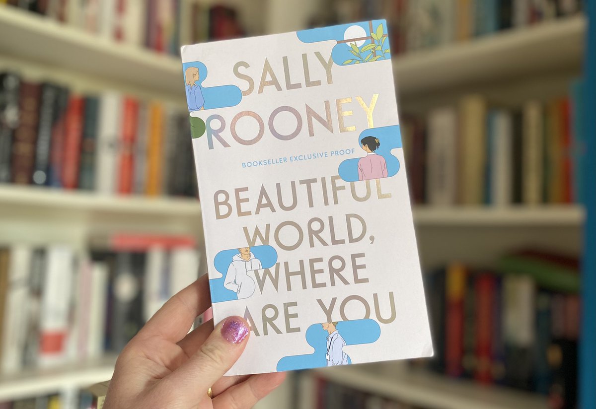 OziasMidwinter's tweet photo. Have just finished BEAUTIFUL WORLD, WHERE ARE YOU and although I’m sworn to secrecy, I think it’s safe to say you’re all in for an absolute treat. I loved it. After years of Sally Rooney comparisons it’s great to have the real thing back. #BWWAY https://t.co/v3dunxlA9n