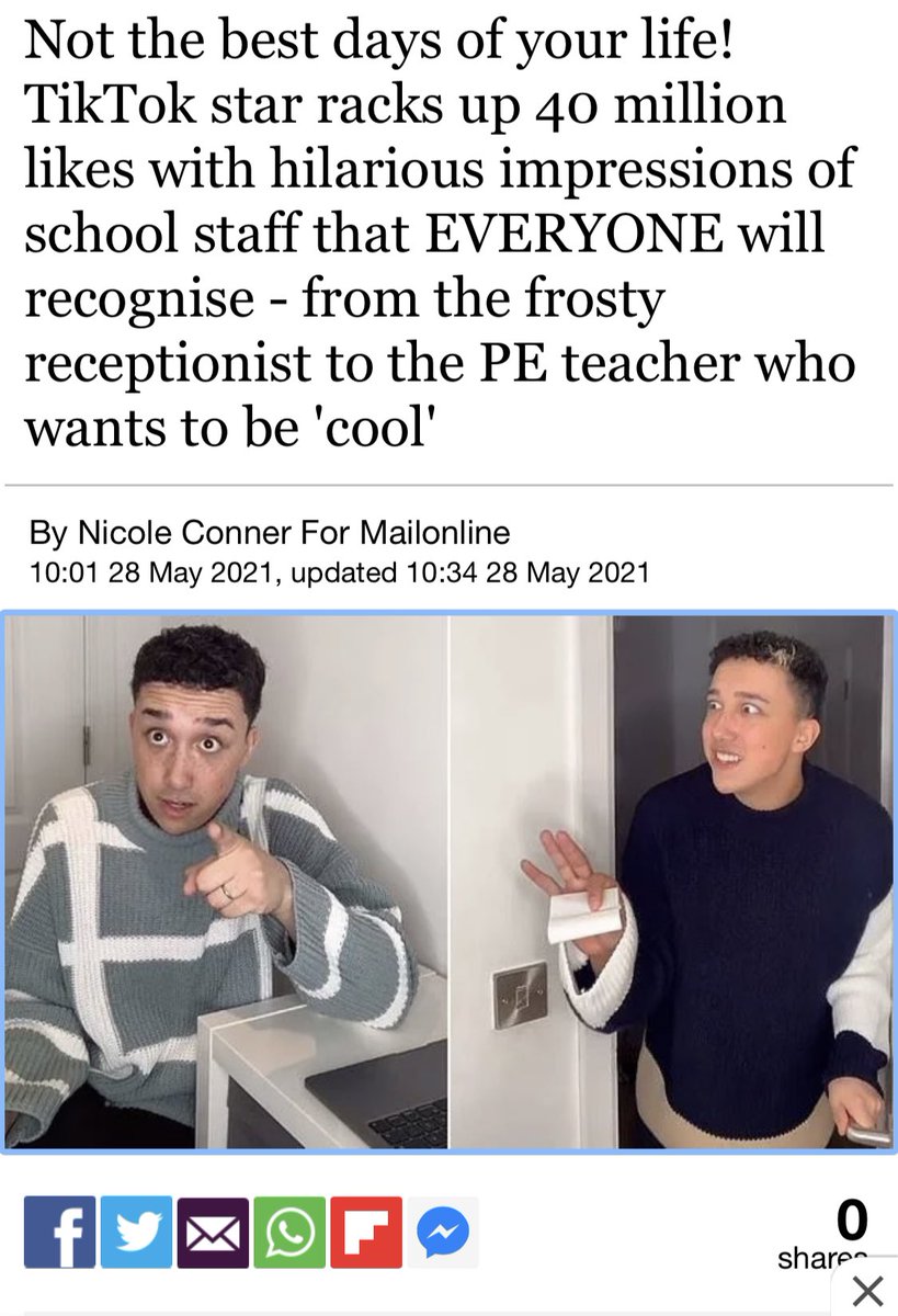 Great piece here in <a href="/DailyMailUK/">Mail+</a> about our star <a href="/kyronhamilton2/">kyron hamilton</a> and his social media success this year! We’re so proud of Kyron and the joy &amp; laughter he has given to so many during the pandemic! You should hear him sing too....😍 #TeamOGM 🔥