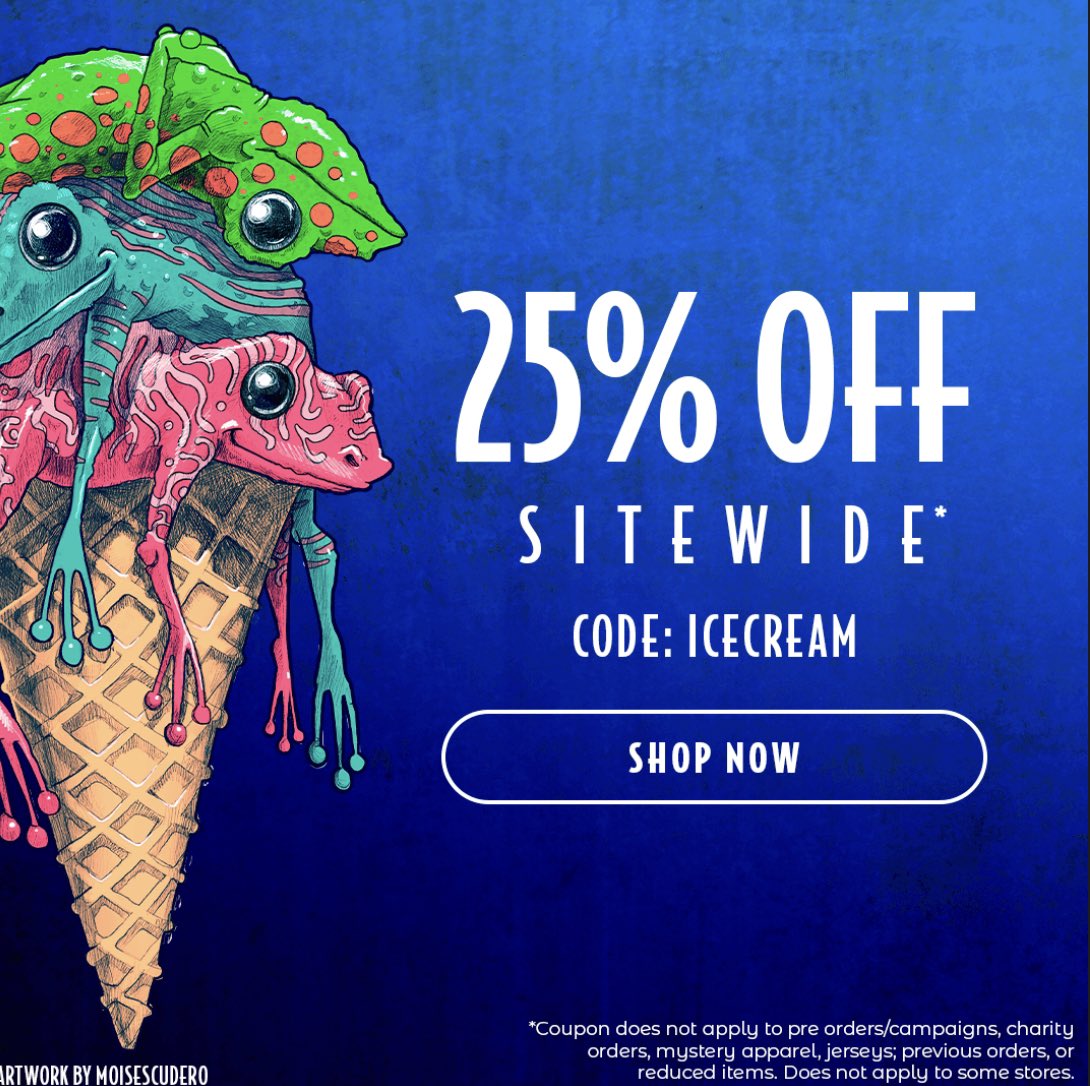 xKaosR6's tweet photo. 🔥🔥🔥
Drop on by my #designedbyhumans merch shop and pick up any item for 25% off using the promo code ICECREAM

All proceeds will be donated to #alzheimerdisease 💜🥰 
#swayfam #swaygg #greasygamer #twitchstreamer #charity https://t.co/An2zdEXv0l