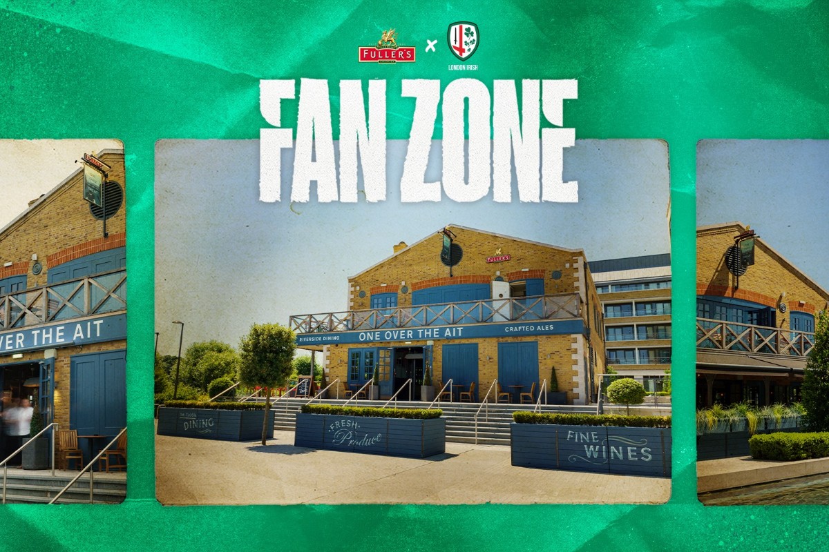 We’re teaming up with our friends at <a href="/londonirish/">London Irish</a> to host a mini fan zone ahead of their Round 21 fixture against Wasps on Saturday 5 June. There will be pop-up bars and a barbeque running throughout the day. We hope to see you there.

Find out more: bit.ly/2Ss7CjL