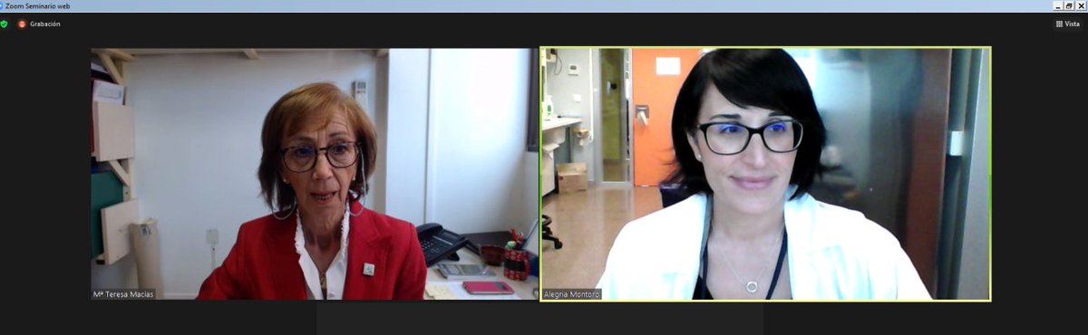 SocEspPR's tweet photo. En la sesión de preguntas del curso "Radiobiología" (Dra. Alegria Montoro) pre-#sefmsepr2021 (coordinada por Mª Teresa Macías), se ha comentado:
- #Cancer radioinducido por efecto vecindad,
- #Biodosimetria en emergencias,
- Red Española de Laboratorios de Biodosimetría
#YoSePR https://t.co/RkBigAyJCa
