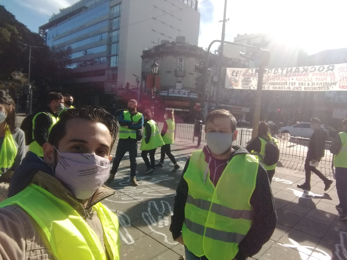 Esta semana estuvimos acompañando con #Concientización a los vecinos de #ParquePatricios #Comuna4 @bamovilidad <a href="/basubte/">BA Subte</a> #SBASE