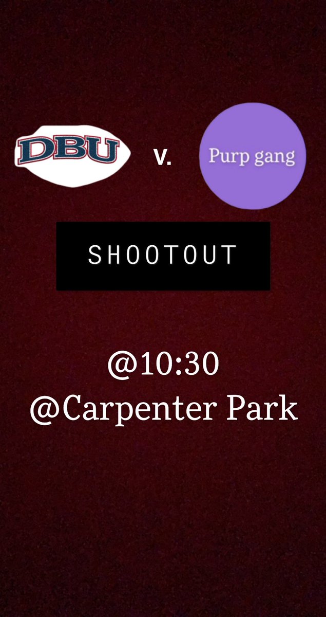 DBU_Nerf's tweet photo. SHOOTOUT DAY!
@PurpDaGang https://t.co/VszS6gAKbO