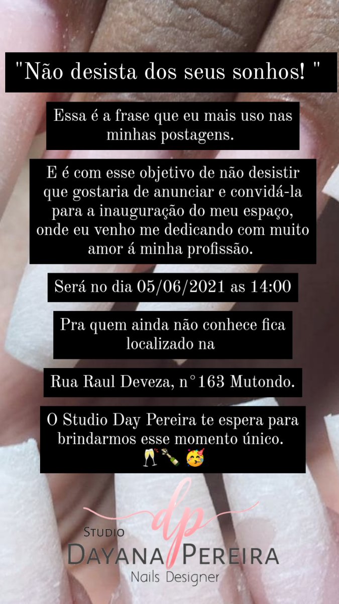 MuniquePretinha's tweet photo. Compartilhando sonhos! 

Bora na inauguração?! https://t.co/1qR691fH10
