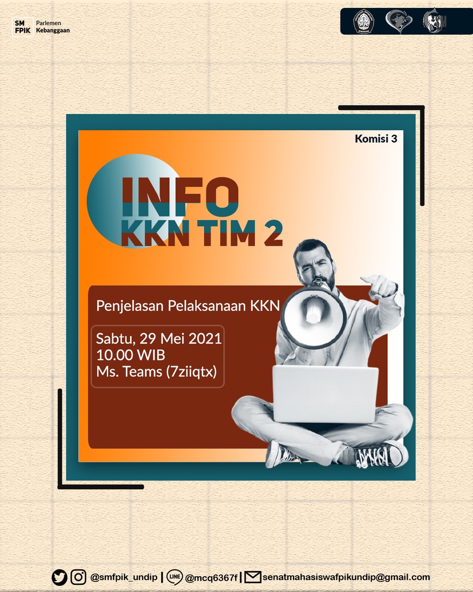 Senat Mahasiswa FPIK Undip tweet media