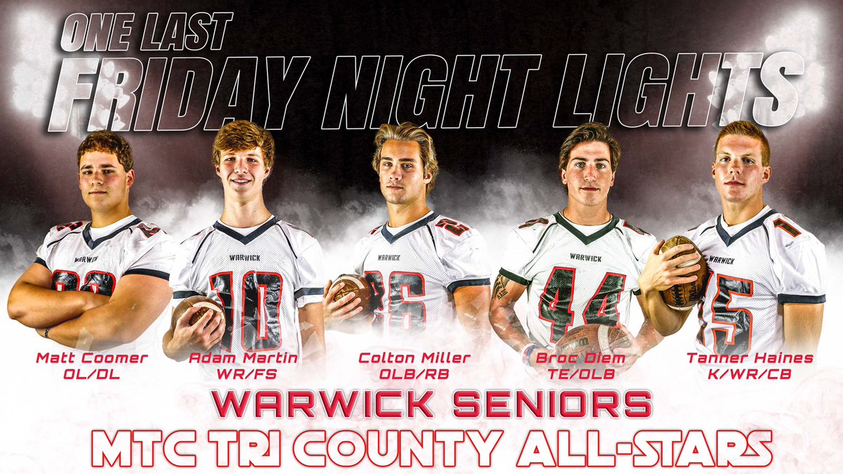 Warwick High School Football tweet media