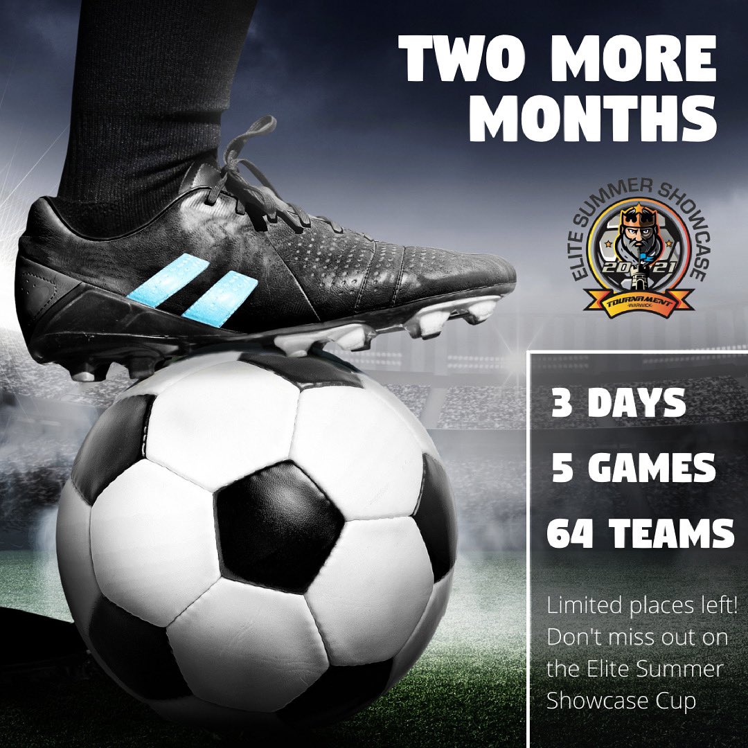 There’s just over two months to go until the ESS Cup and we can’t wait! ⚽️ 

Spaces are filling up and soon we will start releasing some of the big teams we have got signed up! 

Claim one of the places by registering your interest at slttours.co.uk ✅