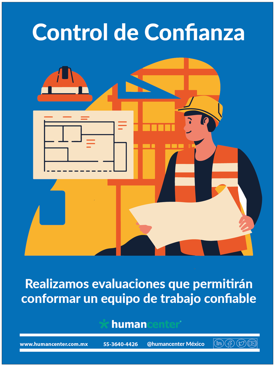 humancenterCDMX's tweet photo. Nuestro Control de Confianza proporciona información detallada sobre cada persona evaluada, lo que permitirá conocer su actitud, trayectoria laboral y social. 

#reclutamiento #cdmx #nom035 #laboral #seguridad #confianza   #fraude #fraudes #empresas #online #psicométricas https://t.co/Wx48DWbodV