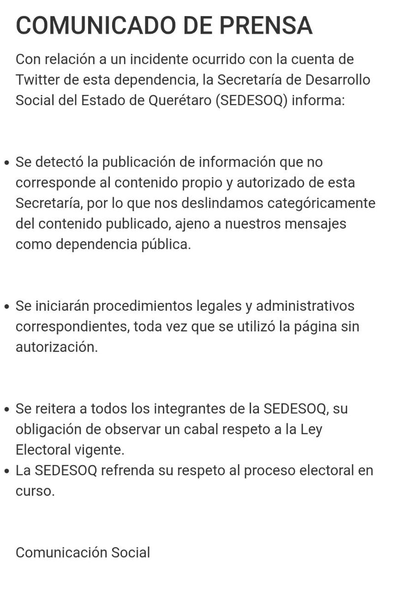 PedroBufalo's tweet photo. Otro Korinazo.

Ahora desde la @SEDESOQueretaro el community manager del candidato y/o el partido cobra en la administración pública para manejar cuentas de políticos.

Por cierto me acabo de percatar que @kori_salinas me bloqueó 😯 https://t.co/AsKptoqBZO