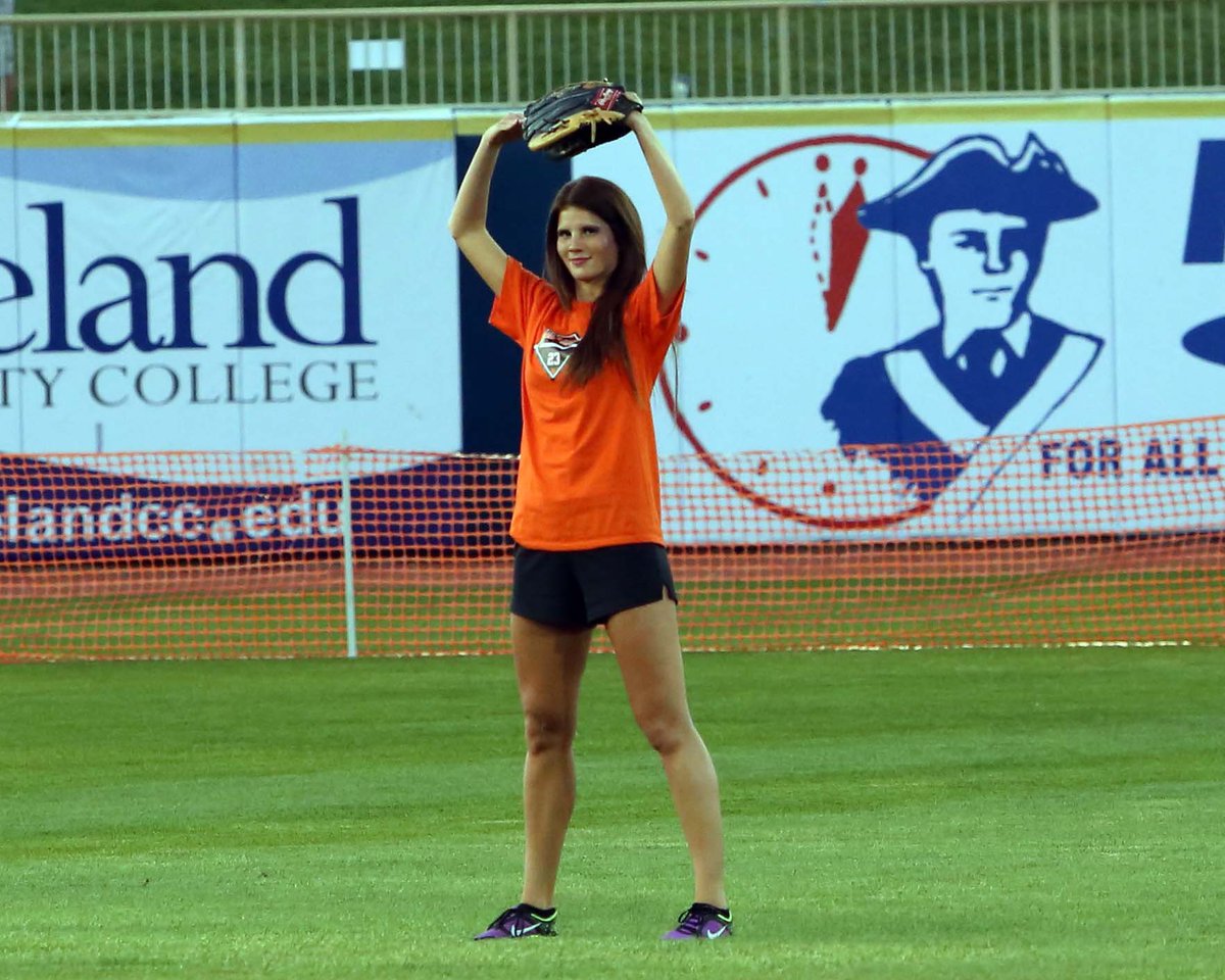 JBojc_photo's tweet photo. Hey @TheRealTRizzo , @Bridget_Linton is an OG from Haden’s first charity softball gm in 2014! @God_Son80 get her back on the field, that #CleatGame will be on fire! #CharitySoftball #ShoeGame #AlmostFamous https://t.co/vp9Xo1b75V