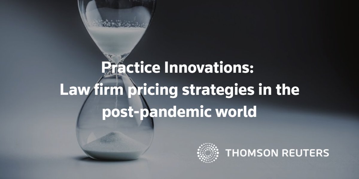 TRIExecutives's tweet photo. In a new article in @thomsonreuters #PracticeInnovations we see that while the pandemic's impact varied industry-wide, there was a positive recognition that the fundamentals of good pricing were still required @goulstonstorrs @smarterpricing @wjjosten https://t.co/cJ7kpK6NJU https://t.co/lhcZVNM0mp