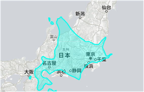 怪盗仏陀 鈴木知事の会見を見て感じたが もっと北海道の大きさをアピールすれば良かったな 西日本では 九州全域 36 780 Km 四国全域 18 800 Km 山口 6 112 Km 広島 8 480 Km 島根 6 708 Km 岡山 7 114 Km 計 994 Km 北海道 450 Km 本州