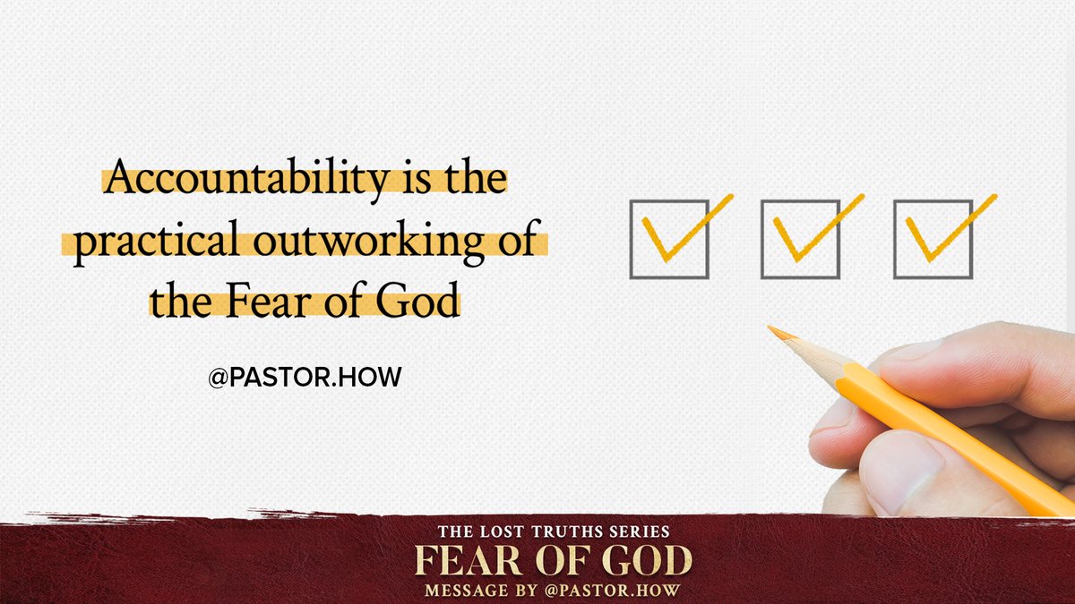 seowhow's tweet photo. The Fear of God is knowing that one day I will face God. I will be accountable for all my words, actions, intentions and decisions. #EternalInternalControls #FearOfGod #TheLostTruths https://t.co/yRNbg35THp