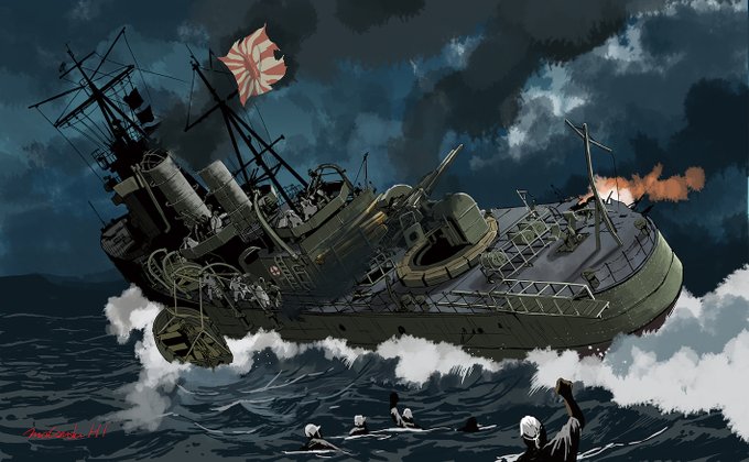 「水 第二次世界大戦」のTwitter画像/イラスト(人気順)