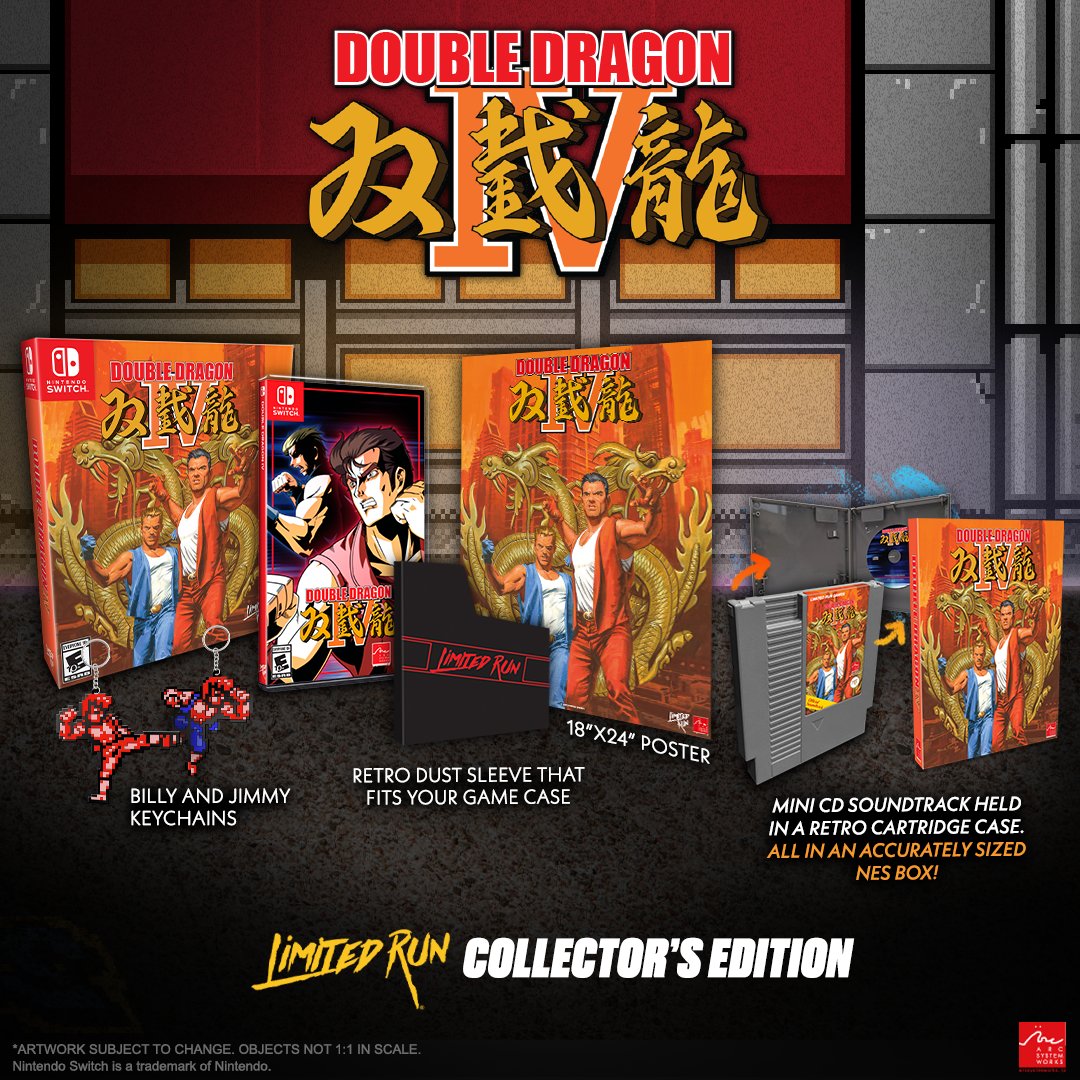 Super Double Dragon, Double Dragon Advance PS4 Ports Announced