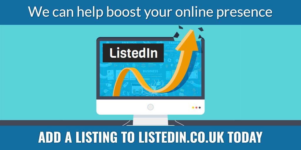 Click the link to find out more about how ListedIn can help you grow your business.
buff.ly/33eY4Lh

#listedin #businessadvertising #advertising #growyourbusinessonline #growyourbusiness #digitalmarketing #attractcustomers #advertisingtips #businesspromotion #success