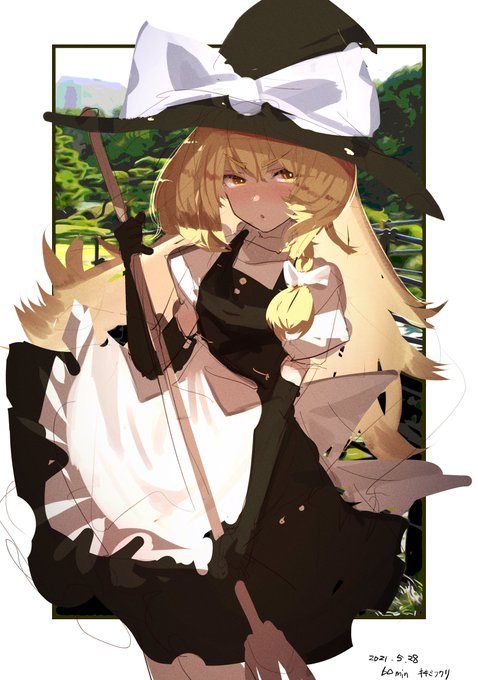 #深夜の真剣お絵描き60分一本勝負 
魔法使いのかわいい人 