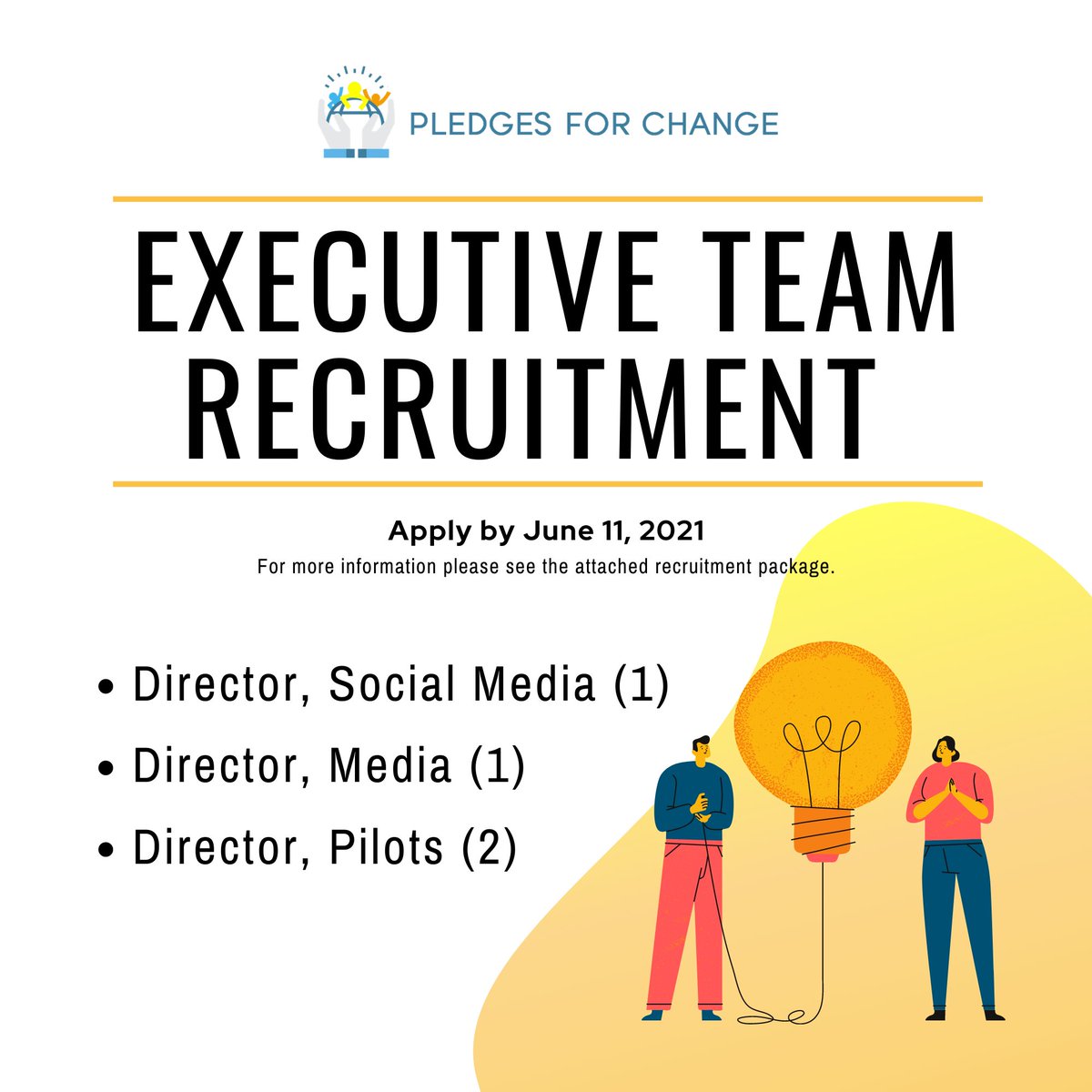 Pledges for Change tweet media