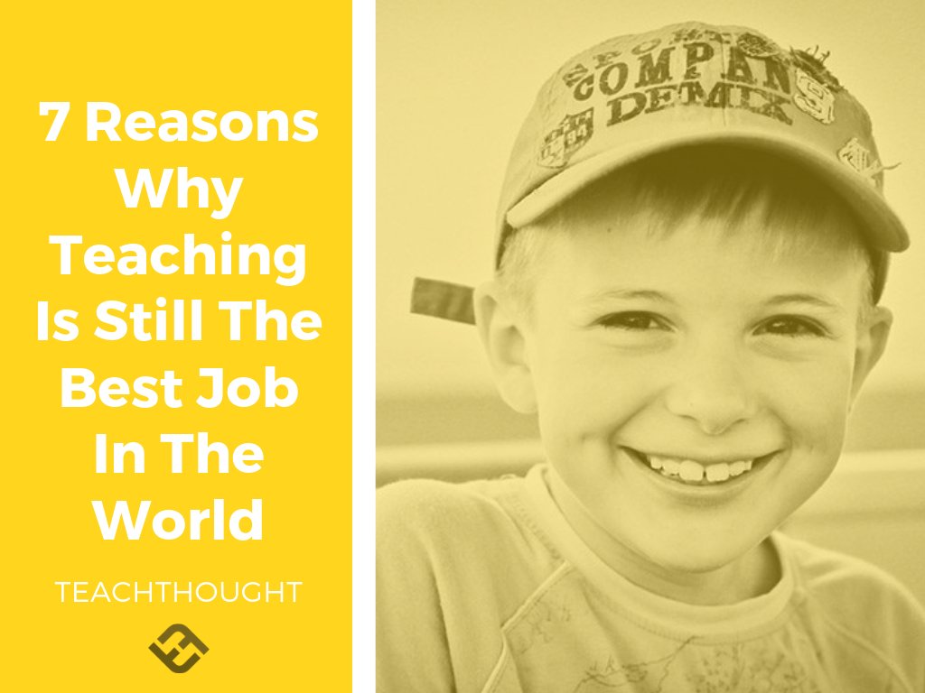 Teaching is an increasingly demanding job that can be emotionally draining, and at times, impossible. But depending on your perspective, it somehow continues to be the best job in the world.

Why Teaching Is The Best Job In The World bit.ly/2hzd55K