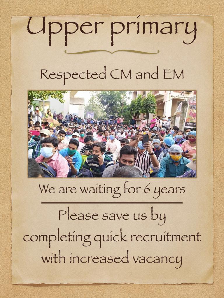 subir9734's tweet photo. Please save us by completing quick recruitment with increased vacancy
#upperprimary
@MamataOfficial  @basu_bratya https://t.co/sq51Yw5INv