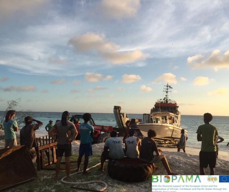 SIF_Seychelles's tweet photo. The #SIFNewsletter April 2021 - https://t.co/Dih9xz6nO6 is out! 

April had VVIP visits, an #Aldabra supply boat, the survey of an #invasivealienspecies of bird, a #ValléedeMai virtual classroom, the publication of a research paper on #coconutcrabs&amp;more! Check it out! https://t.co/VSTlJ9ug25