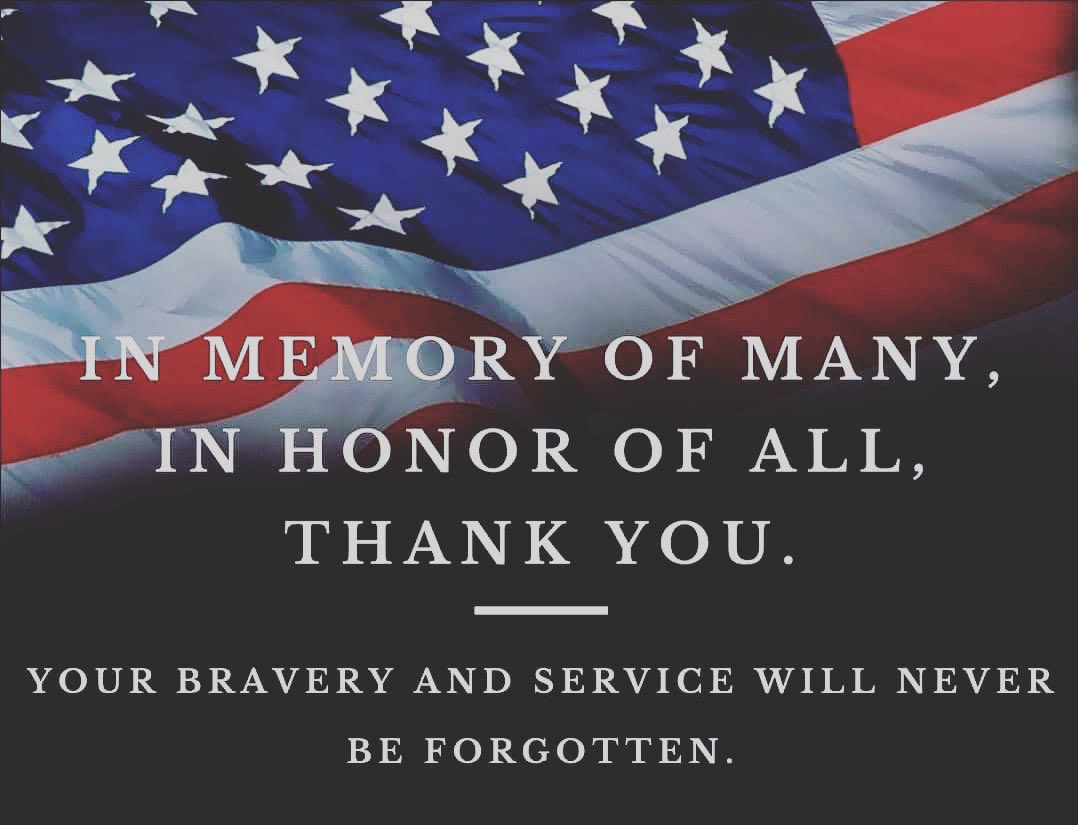As we approach Memorial Day weekend, let us remember those who courageously sacrificed their lives for the peace &amp; security of our great country. We honor our heroes &amp; thank all the brave men &amp; women who continue to serve today. #MemorialDay #Thankyou 🇺🇸 #FiconConstruction