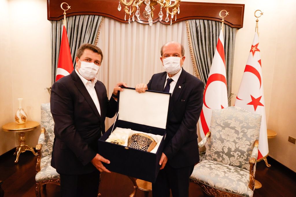 KavlakPevrul's tweet photo. Kuzey Kıbrıs Türk Cumhuriyeti'nde yürüttüğümüz temaslarımızı ve hayırlı olsun ziyaretlerimizi tamamladık. https://t.co/tb8RLPr2Ww
